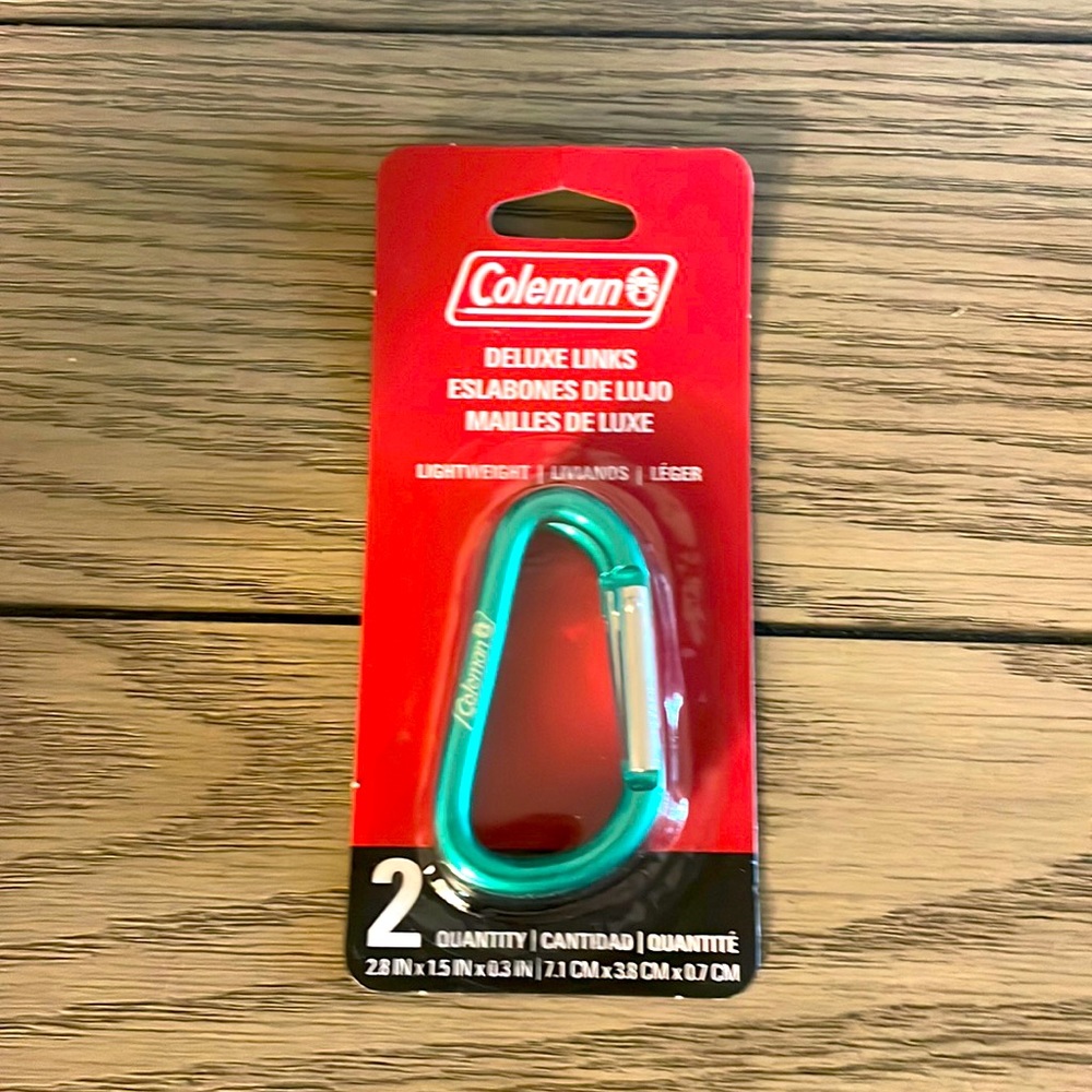 🆕 Coleman carabiners